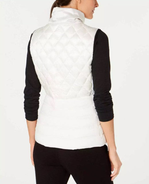 Calvin Klein Performance Quilted Down Vest White