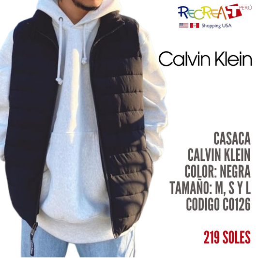 Calvin Klein PUFFER VEST Black