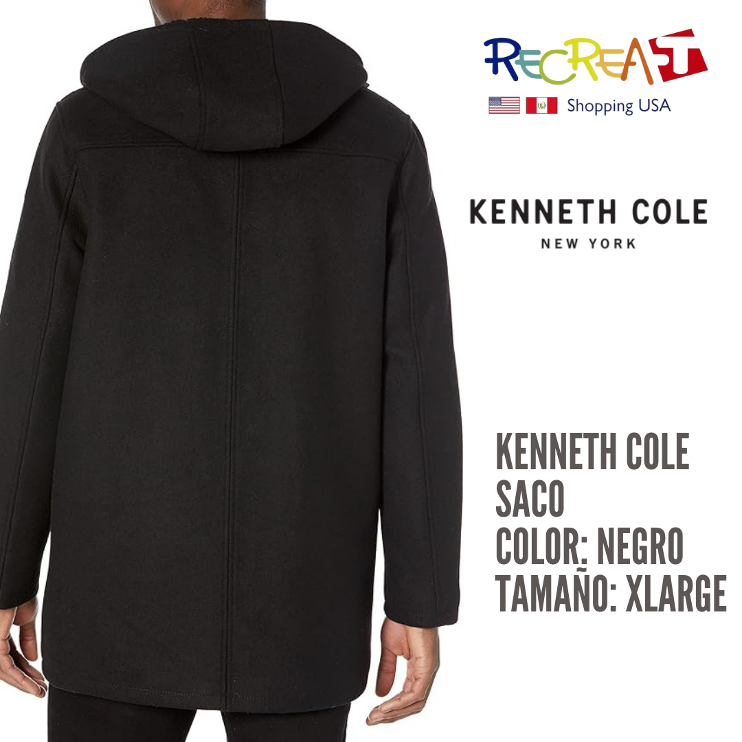 Kenneth Cole Chaqueta de peso medio para hombre