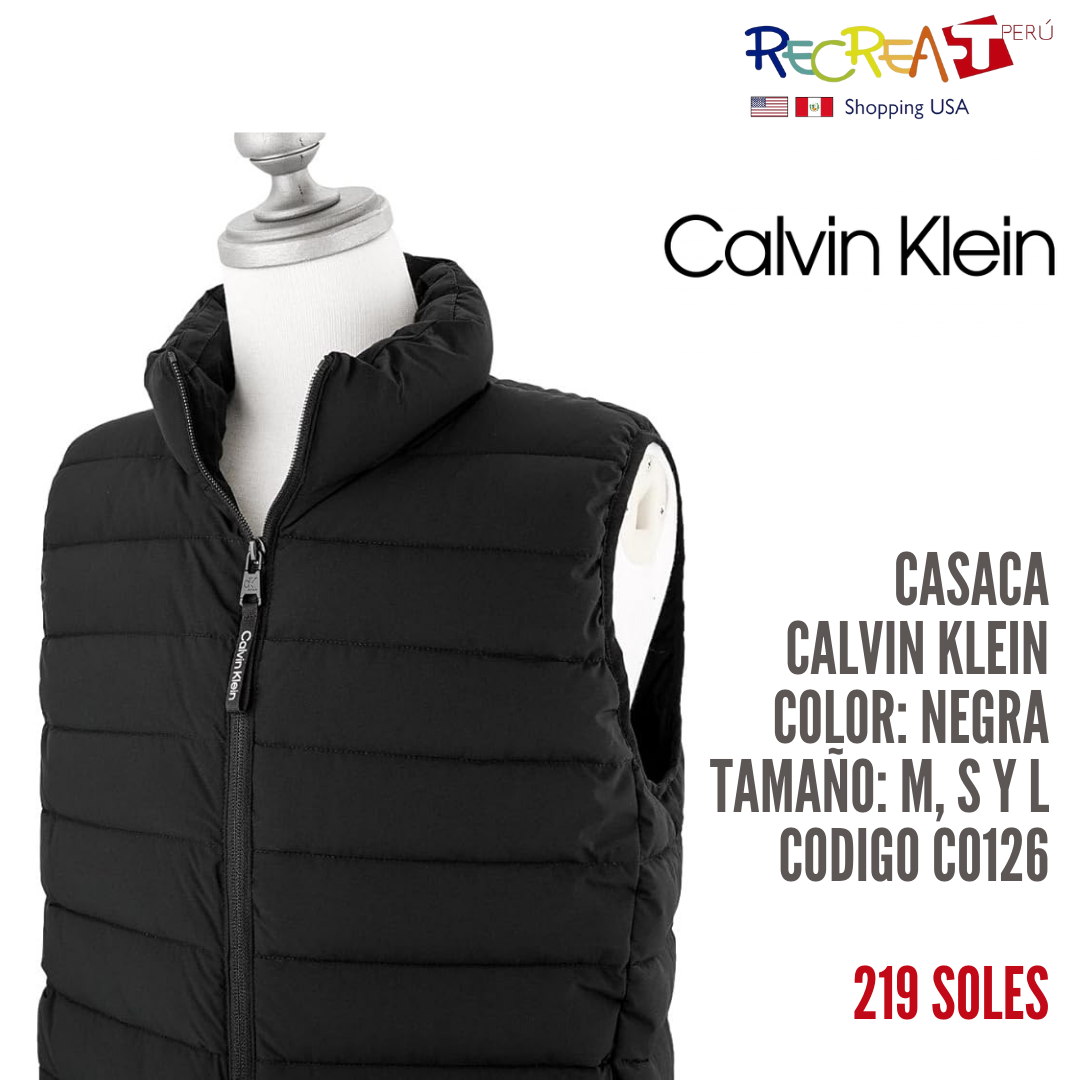 Calvin Klein PUFFER VEST Black