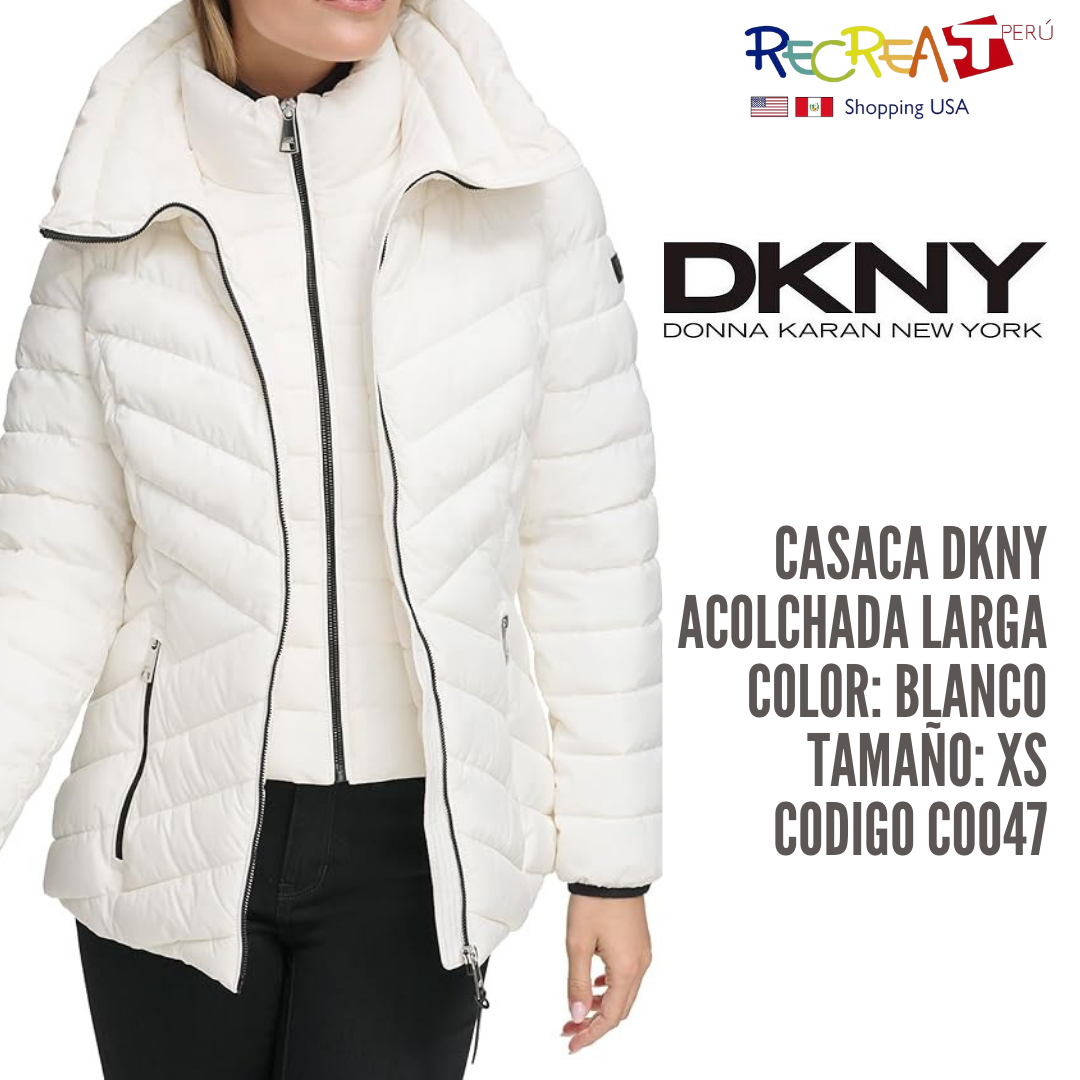 DKNY Women's Short Puffer Coat