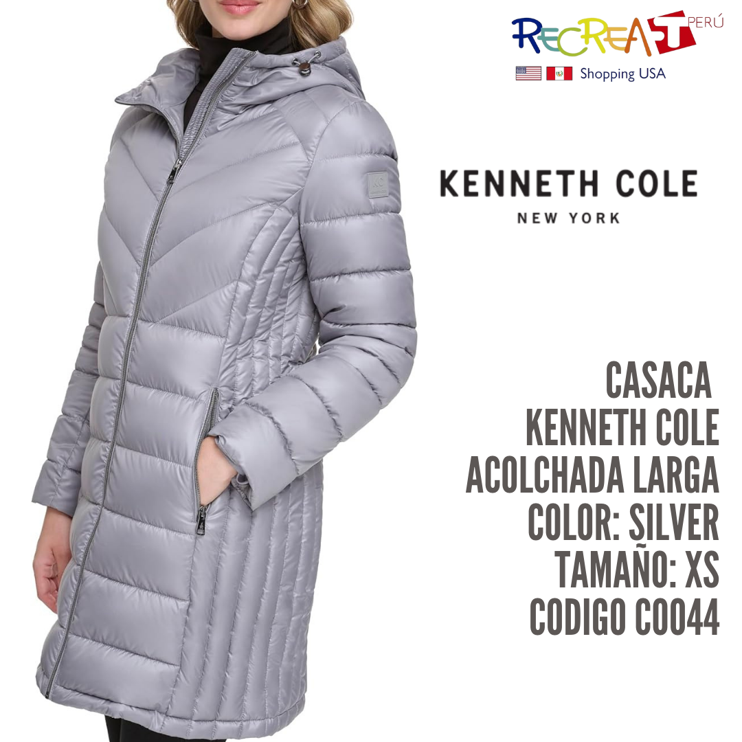 Kenneth Cole Chaqueta acolchada para mujer