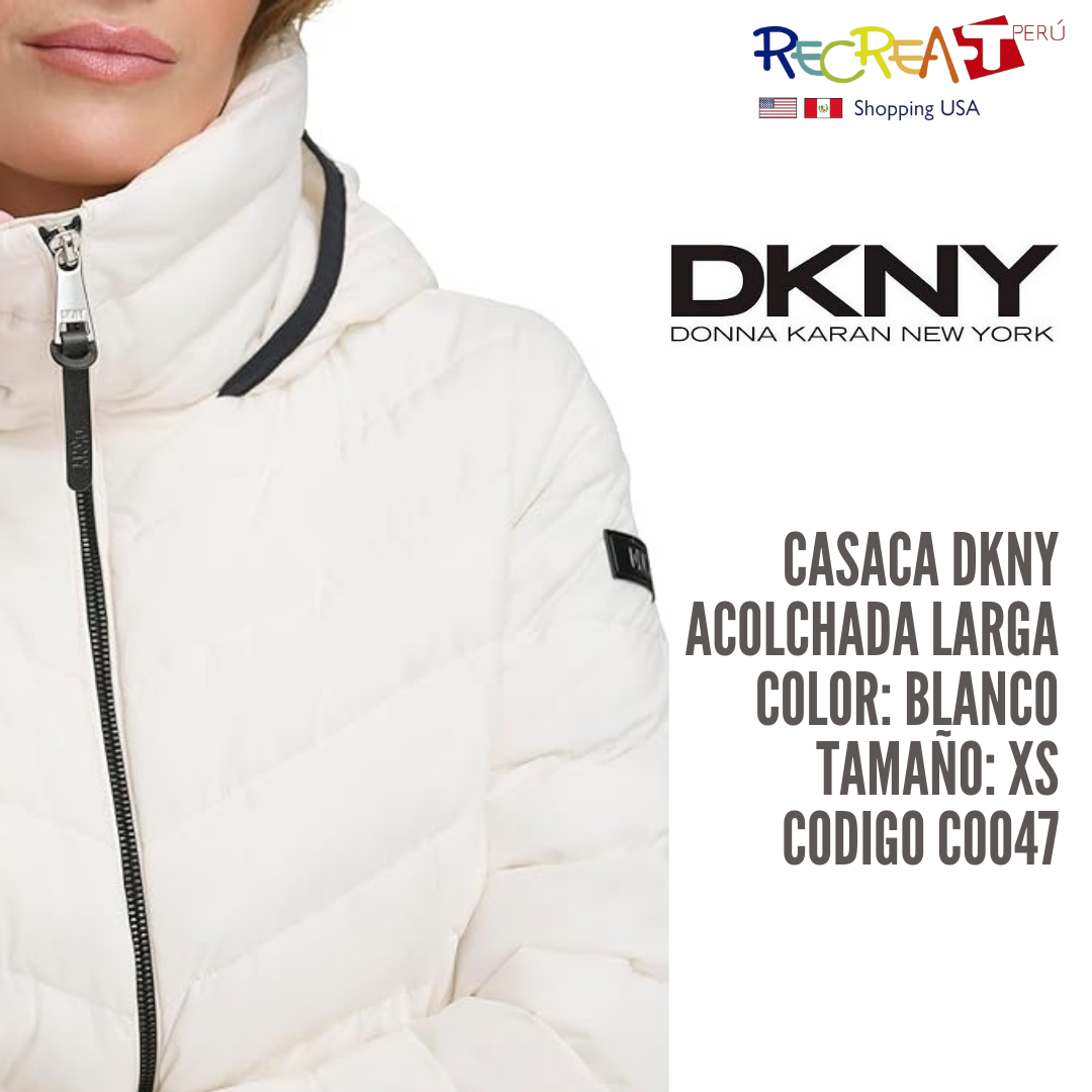 DKNY Women's Short Puffer Coat