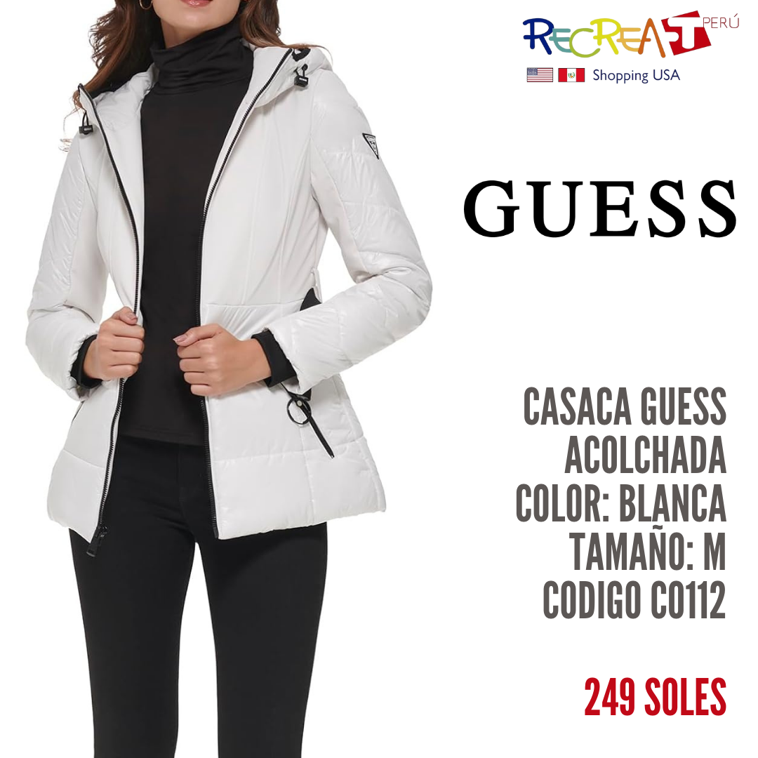 GUESS Abrigo Softshell para mujer