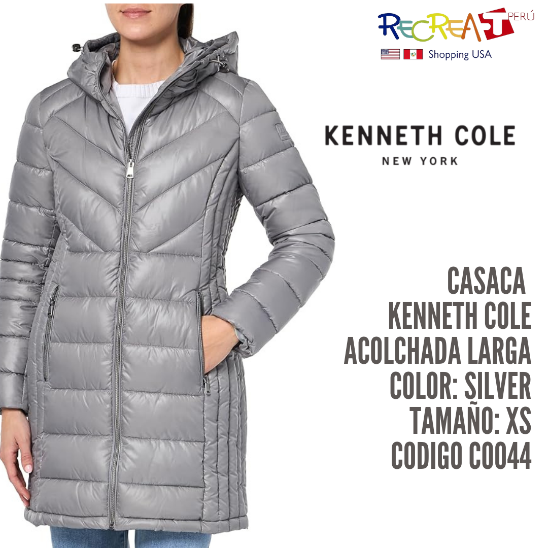 Kenneth Cole Chaqueta acolchada para mujer