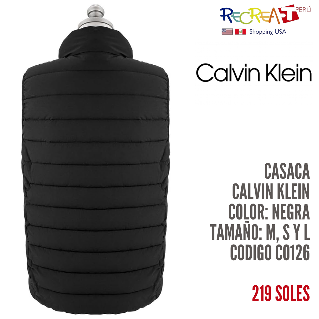 Calvin Klein PUFFER VEST Black