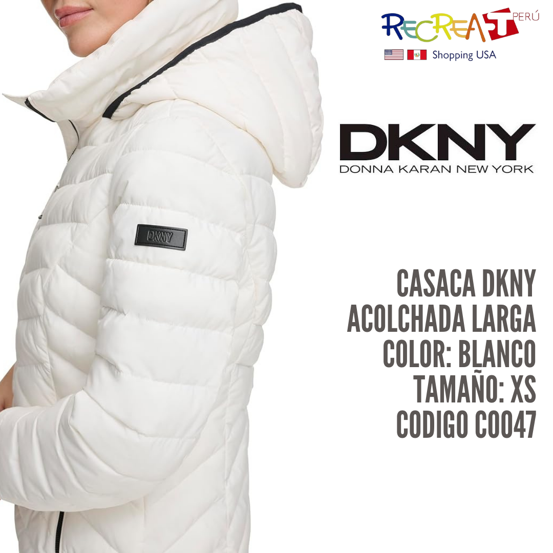 DKNY Women's Short Puffer Coat