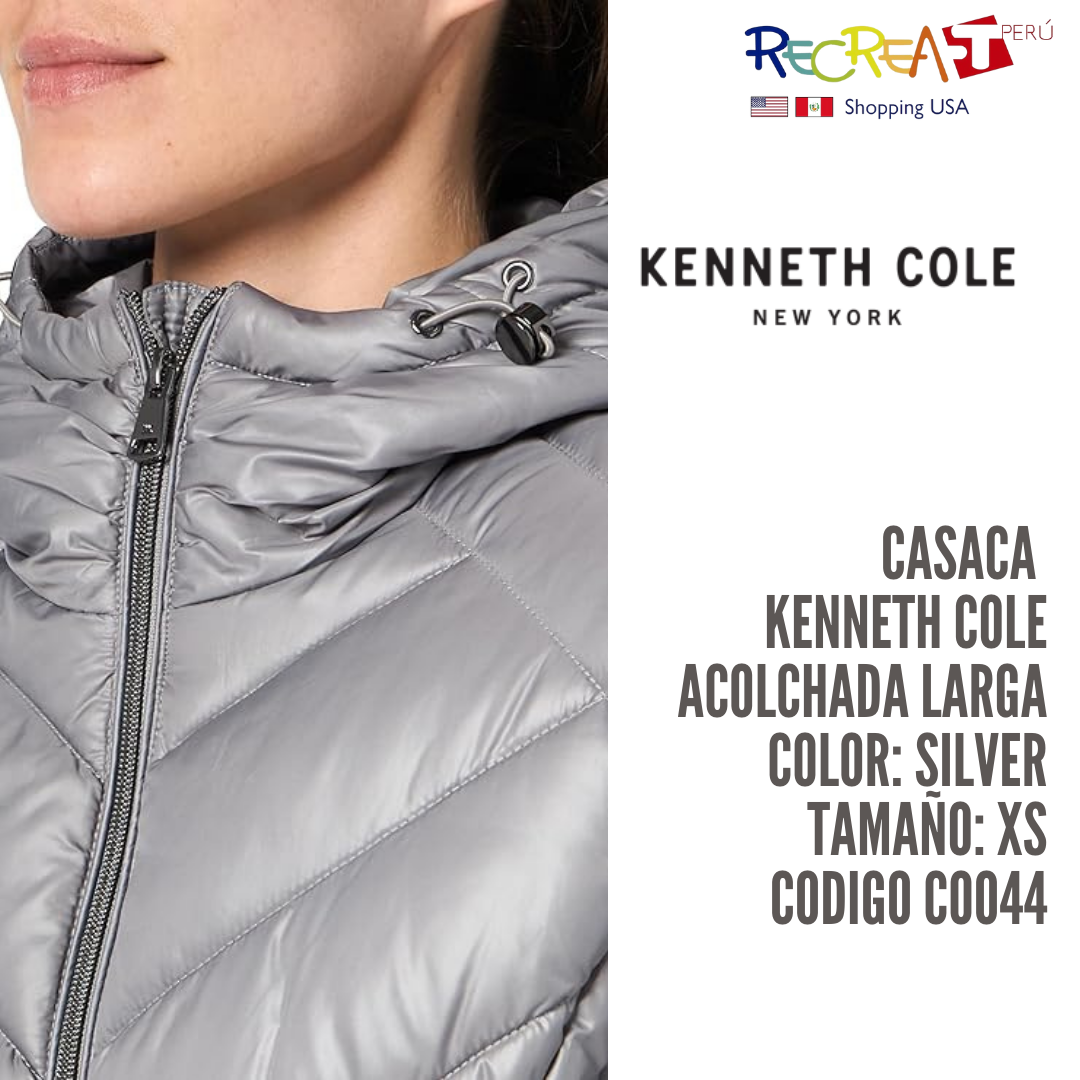 Kenneth Cole Chaqueta acolchada para mujer