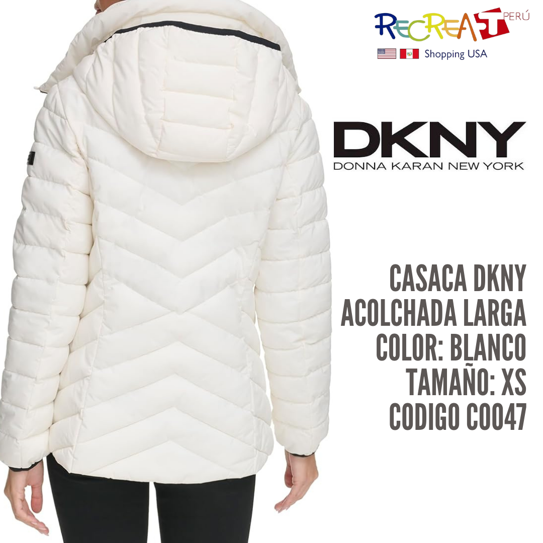 DKNY Women's Short Puffer Coat