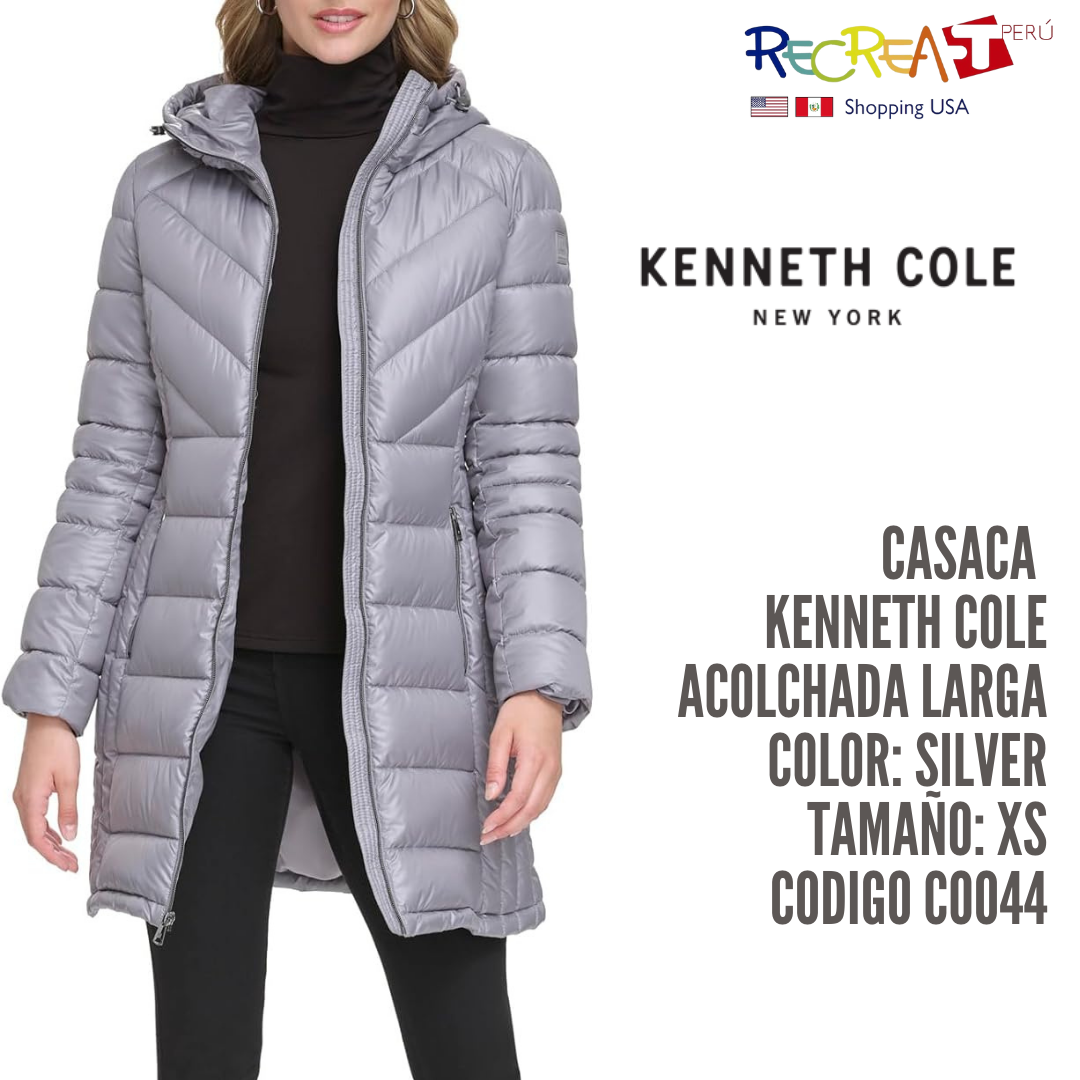 Kenneth Cole Chaqueta acolchada para mujer