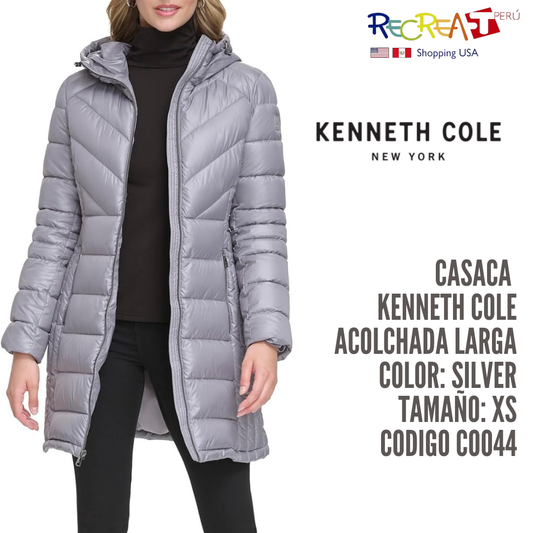 Kenneth Cole Chaqueta acolchada para mujer